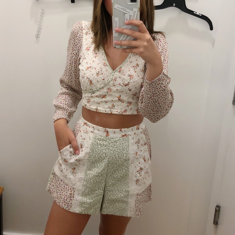 American Eagle Cropped Set - image 5